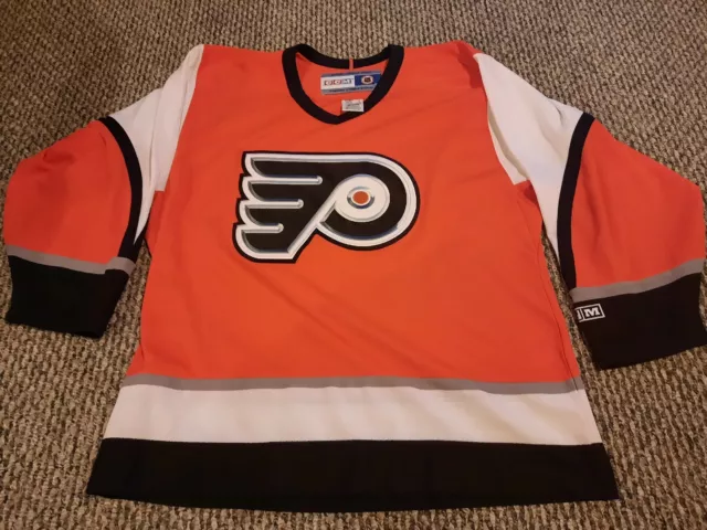 CCM, Other, Philadelphia Flyers Jersey Vintage Throwback 27 Ron Hextall  Mens Small