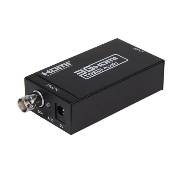 HDMI Over Coaxial BNC RG6 Converter 3G HDMI to SDI Box Adapter New