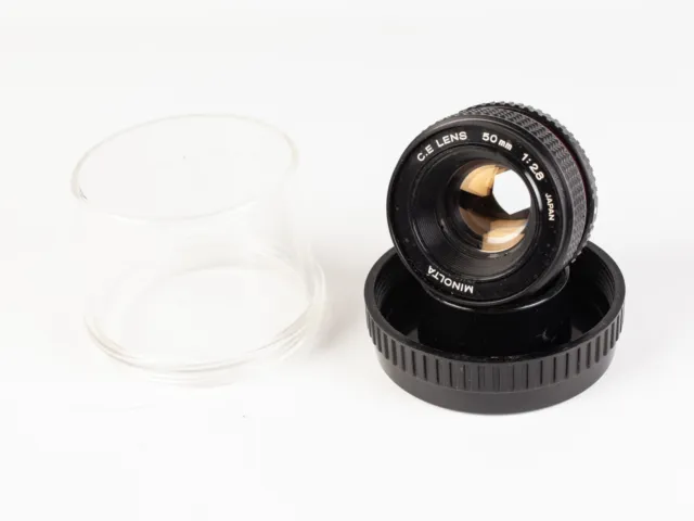 Minolta CE (Rokkor)  50mm f2.8 Enlarging Lens for up to 35mm Negs.  Excellent.