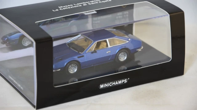 Miniature Minichamps 1/43 Lamborghini Urraco 1974 – Or, édition Limitée, Neuve