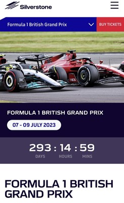 silverstone ticket 2023