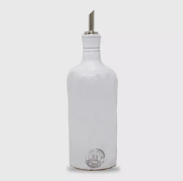 BELLA BIANCA TALL OLIVE OIL BOTTLE by Arte Italica