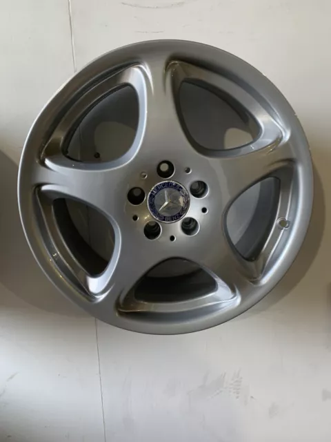 1 OEM Mercedes CL S Class C215 W220 Rear Alloy Wheel Rim 18" 9J ET46 A2204012802