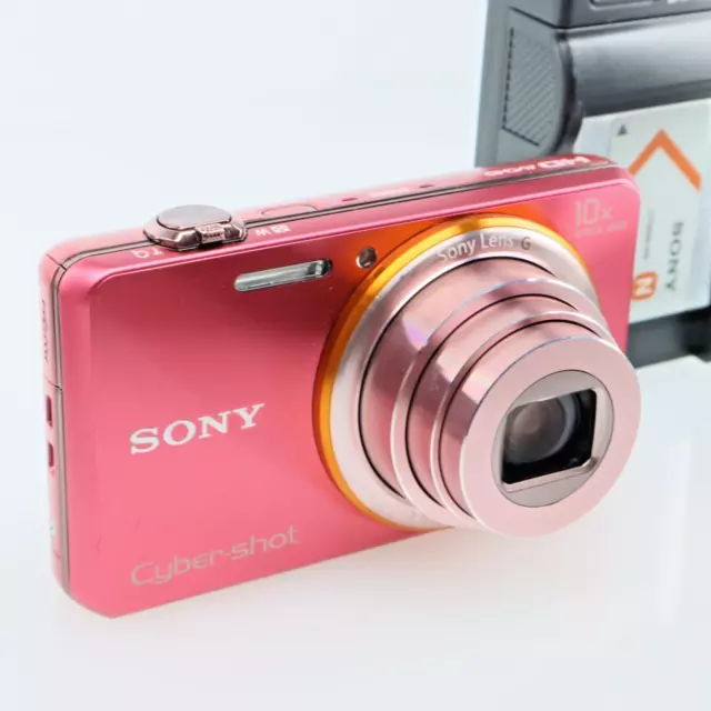 [N. Mint] SONY Digital Camera Pink Cyber-shot DSC-WX100 10.0x Optical Zoom Japan