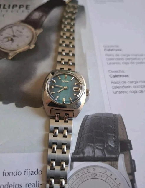 hi beat reloj pulsera seiko mujer RELOJ VINTAGE SEIKO Automatic 17Jewels Hi-Beat Watch Japan (Mujer