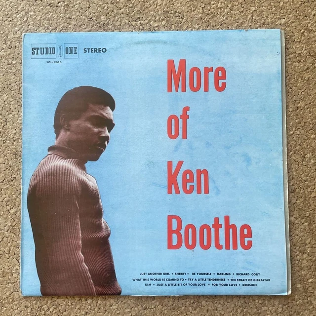 ジャマイカLP Ken Boothe More Of Ken Boothe SOLP9010 Studio One /00250 Ken Boothe – More Of Ken Boothe – Vinyl (LP, Album, Repress