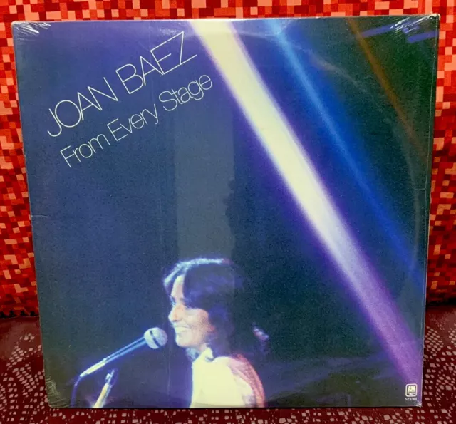 1976 Joan Baez “From Every Stage” A&M Club Edition R-223554 Double LP (Sealed)