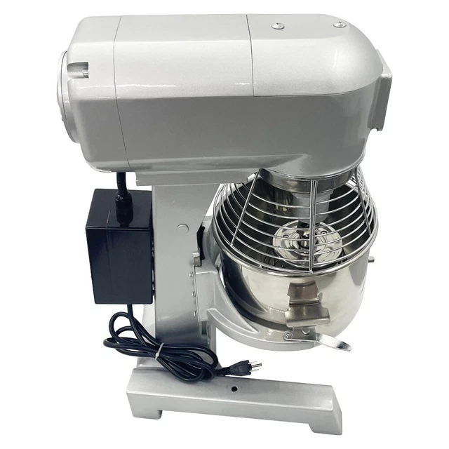 Teig Lebensmittelmixer 3 Gang 450w 10L Bäckerei Mixer Rührer Mischmaschine 6