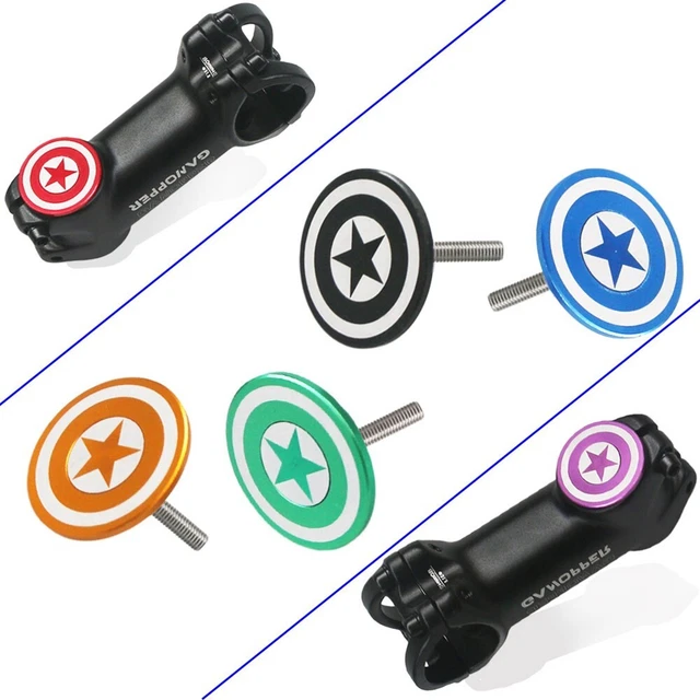 6 Entretoises De Casque Vélo En Alliage D’aluminium 1 1/8″ – Pour VTT, Vélo De Route, Tige De Fourche