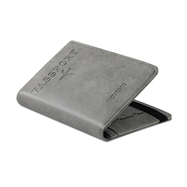 Ultra-thin Passport Cover PU Leather Document Package Passport Holder  Travel