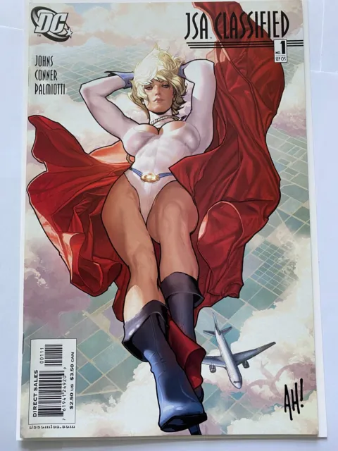 JSA CLASSIFIED #1 Iconic Adam Hughes Variant    DC Comics 2005 NM High Grade