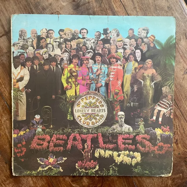The Beatles - Sgt Peppers Lonely Hearts Club Band Vinyl Lp / First Mono / Inner