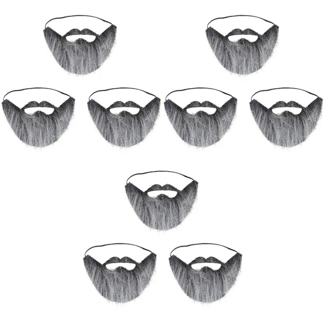 3x Drôle Costume Moustaches De noël Halloween Barbe