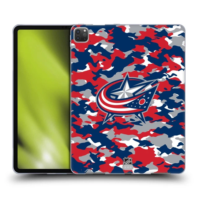 Official Nhl Columbus Blue Jackets Soft Gel Case For Apple Samsung Kindle