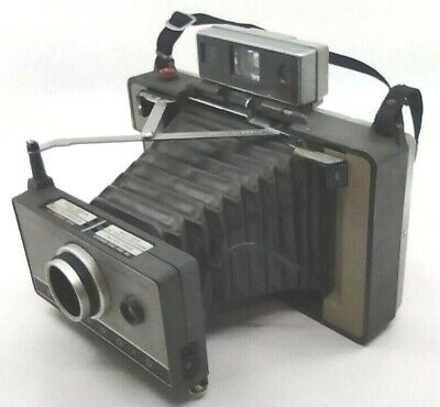 Cámara terrestre automática Polaroid 230 vintage sin orificios en fuelle SIN PROBAR TAL CUAL