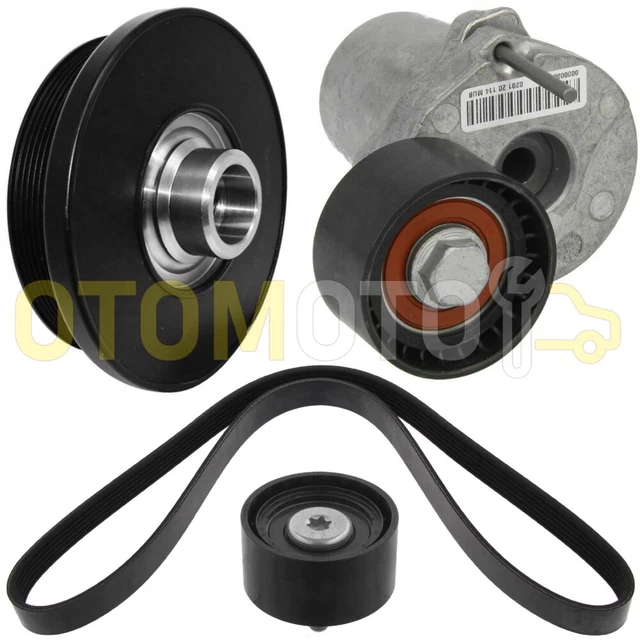 Bmw X5 E70 X6 E71 30D 40D M50D Poulie Damper Vilebrequin Courroie Galet Tendeur