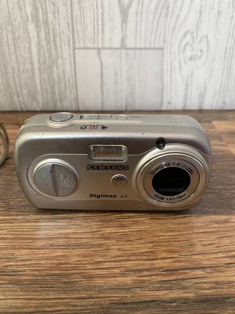 Samsung Digimax A4 4mp Digital Camera