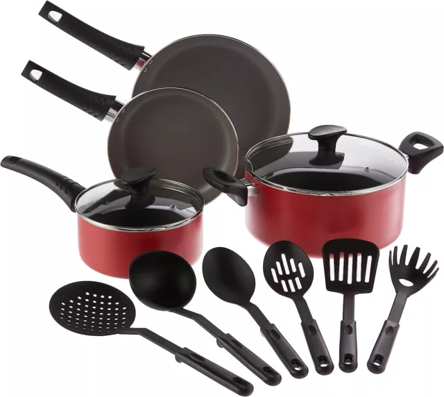 New 12 Piece Cook Bake and Store Set, Kitchen Essentials for First or New Apa...