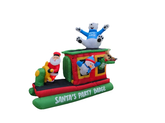 Gemmy Industries Christmas Inflatable Dog Family Scene Gemmy Industries Christmas Inflatable Dog Family Scene