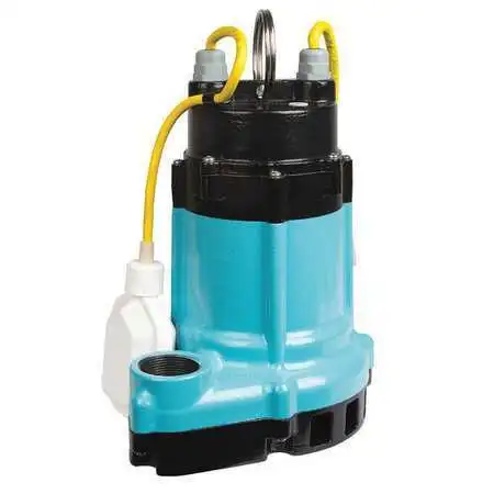 Little Giant Pump 511710 1/2 Hp 1-1/2" F Submersible Sump Pump 115V Wide Angle