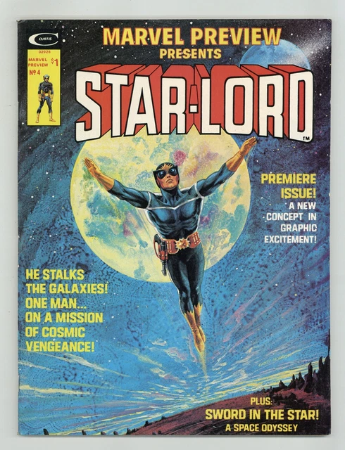 Marvel Preview #4 FN/VF 7.0 1976 1st app. and origin Star-Lord