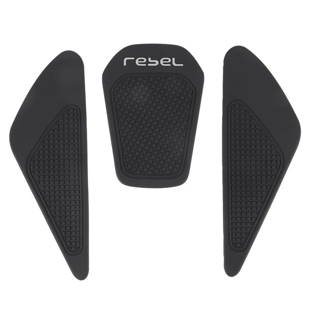 Adesivo serbatoio moto gomma protezione guaina ginocchio cuscinetto serbatoio per REBEL500 N7K8