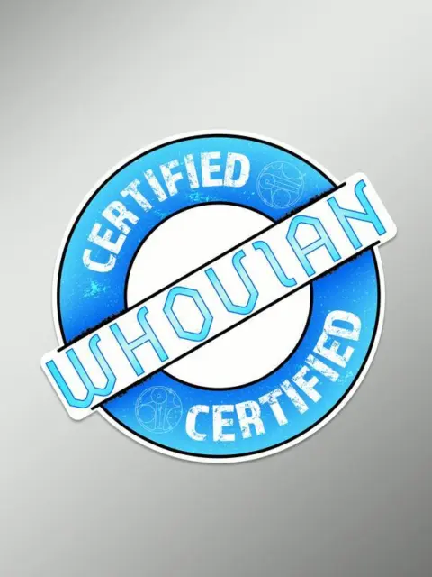 Certified Whovian Doctor Who Vinyl Decal Sticker | Cars Trucks Vans Walls