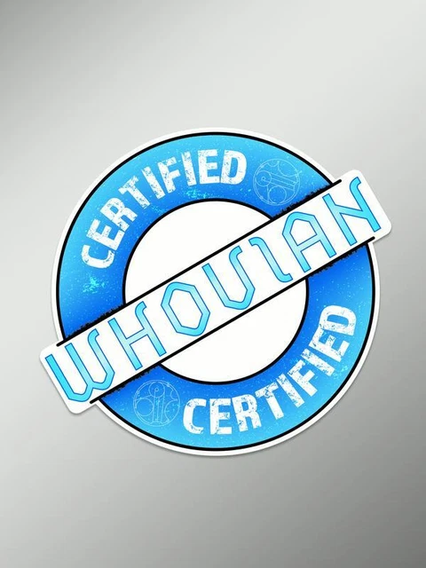 Certified Whovian Doctor Who Vinyl Decal Sticker | Cars Trucks Vans Walls Certified Whovian Doctor Who Vinyl Decal Sticker | Cars Trucks Vans Walls