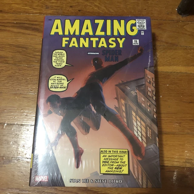 Amazing Spider-Man Omnibus Vol 1 Ross Cover 2022 New Marvel HC Hardcover Sealed