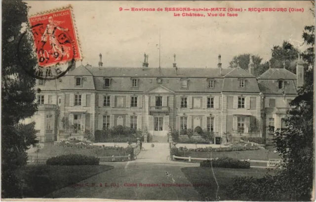CPA Env. de RESSONS-sur-le-MATZ - RICQEUBOURG Le Chateau Vue de (130573)