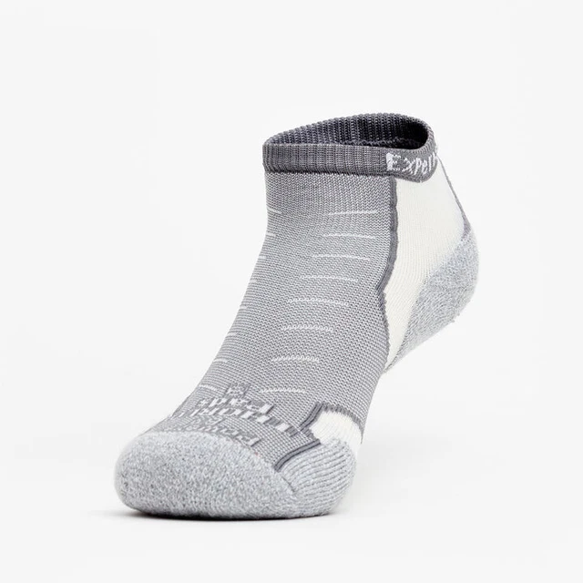 Thorlos Unisex Experia Techfit Light Cushion Low Cut Socks Grey - Xccu-194  Grey