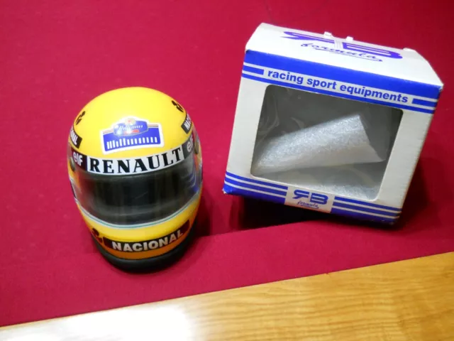 Caschetto F1 Ayrton Senna anno 80 /90 vintage