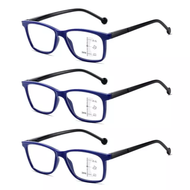 Progressive Multifocal Ultra Light Glasses Reading Glasses Anti-Blue Light