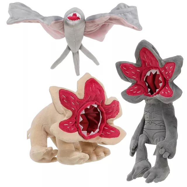 3PCS Stranger Things Demogorgon Plush Monster Horror Stuffed Collectible Doll
