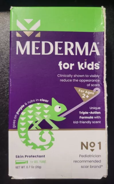 Mederma Kids Skin Care for Scars 0.7oz Helps Old And New Scars Exp. 08/2024