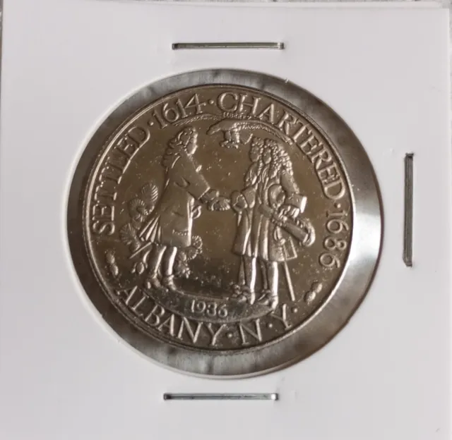 Münze / Medaille–Half DOLLAR - Sammleranfertigung versilbert