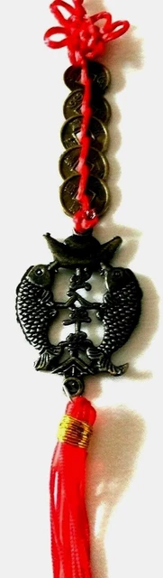 Bracelet Porte-bonheur Chinois à Corde Rouge - Tête De Chat Et Perles Strass, Neuf Avec étiquette