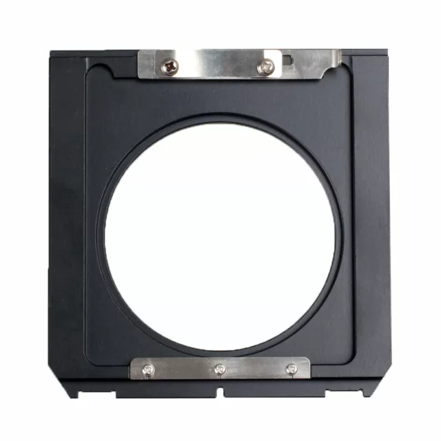 Adaptador de placa de lente Linhof Wista ébano 4x5 a Technika 6x9 2x3 96x99 mm a 75x82 mm