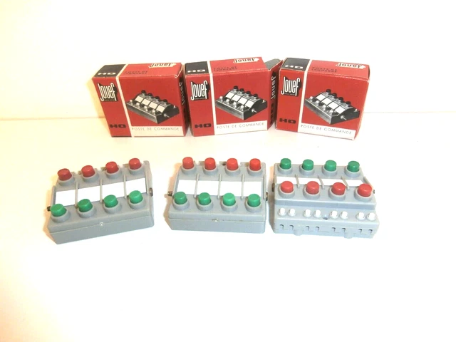 Poste De Commande Jouef HO 1/87 - Réf. 9890 - Modélisme Ferroviaire - Occasion - Fabriqué En France