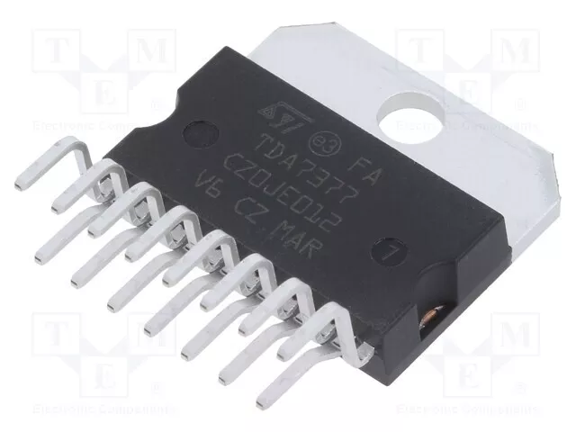 8÷18VDC 4Ω Ic : Amplificateur Audio Stéréo Ch : 2 Pausg : 35W