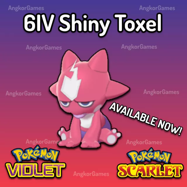 Evolved Shiny Toxel ✨