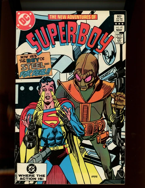New Adventures of Superboy #41 - Gil Kane Cover Art. (8.5/9.0) 1983