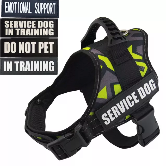 ESA Dog Harness No Pull Emotional Support Therapy Pet Service Vest Size XS S M L