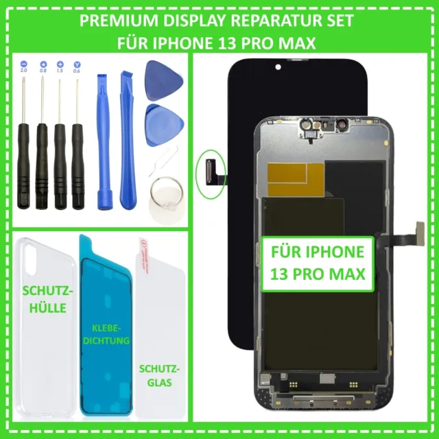 Display für iPhone 13 PRO MAX Bildschirm HD LCD 3D Touch Screen OLED Front 6,7"