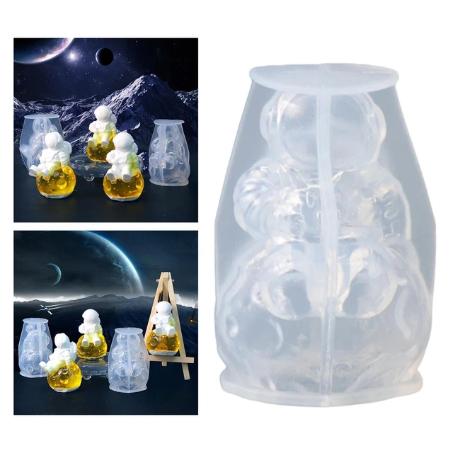 1 pièces moule en résine bricolage fournir époxy cadeau lune astronaute