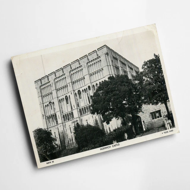 A3 PRINT - Vintage Norfolk - Norwich Castle (1)