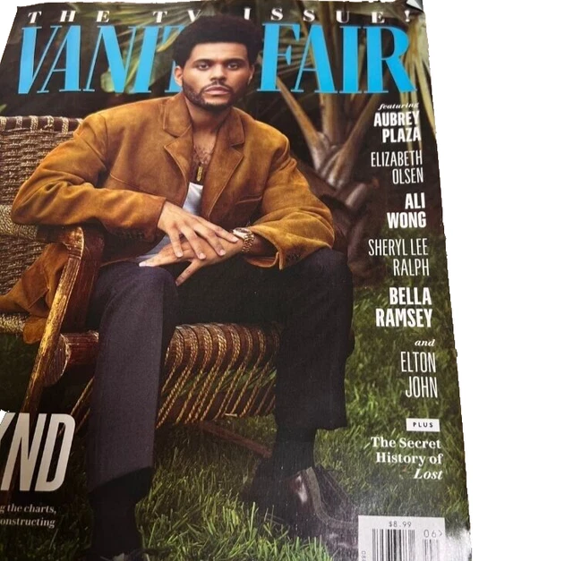 VANITY FAIR MAGAZINE June 2023 The Weeknd Abel Tesfaye Elton John Bella