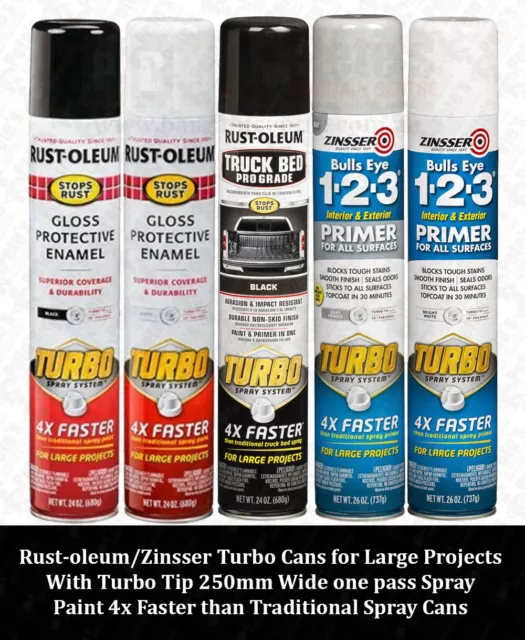SPRAY PAINT - Rust-Oleum/Zinsser Turbo Spray System Rustoleum/Zinsser  $27.99 - PicClick AU