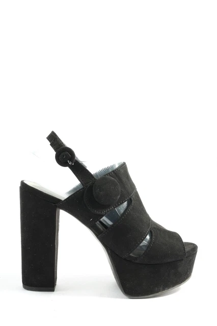SANDALE TALON haut noir taille 38 Pier One EUR 25 00 PicClick FR