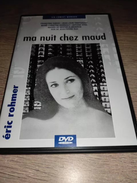 * Dvd Ma Nuit Chez Maud De Eric Rohmer